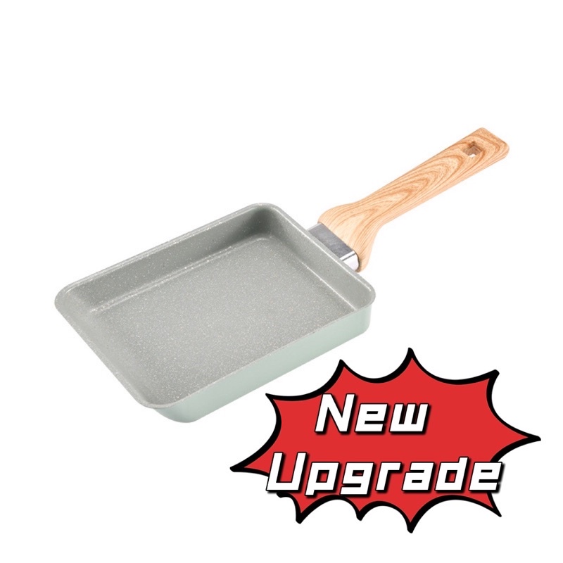 New NonStick Japanese Tamagoyaki Pan Egg Pan Omelette Pan Breakfast