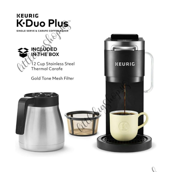 Keurig KDuo Plus SingleServe & Carafe Coffee Maker Shopee Philippines