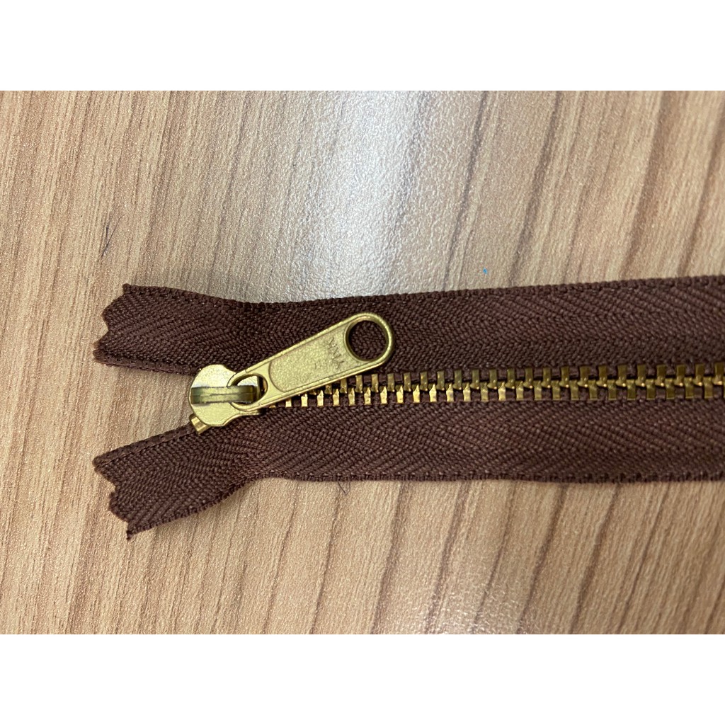 YKK Metal Zipper for Bags Brown Shopee Philippines