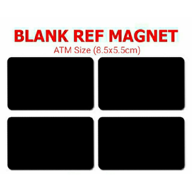 Blank Ref 10 pieces (ATM Size) Shopee Philippines