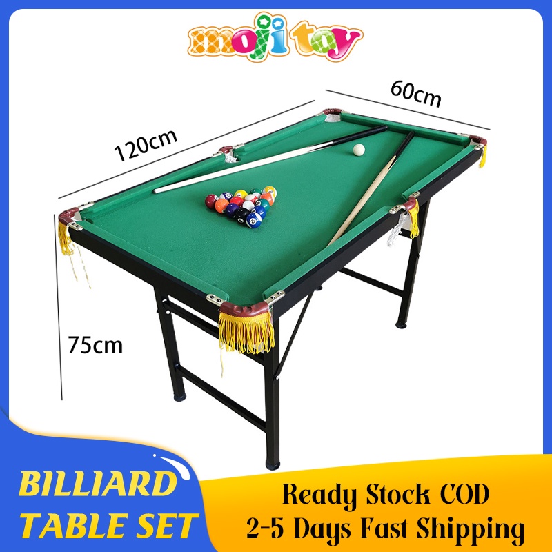 47x26 inches billiard table foldable liftable metal legs kids mini