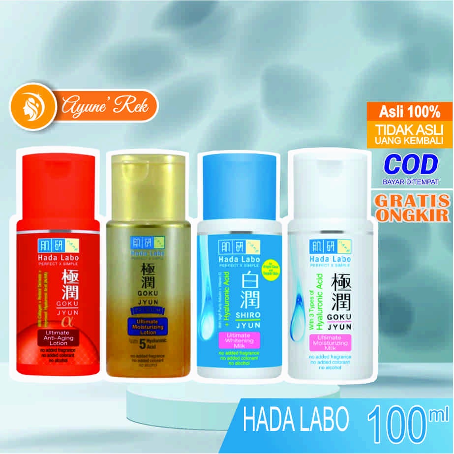 Hada Labo Milk Gokujyun Ultimate Moisturizing 100ml/Hada Labo Gokujyun