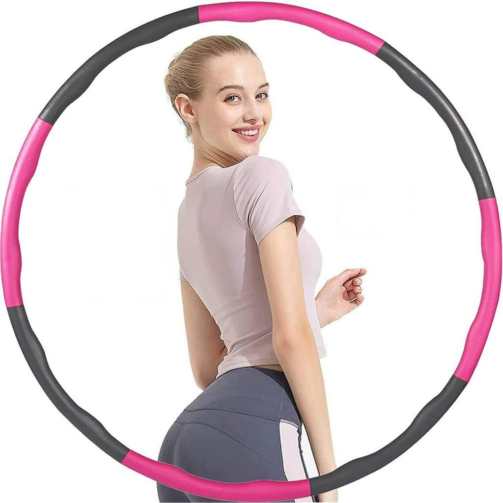 8 Section Fitness Hula Hoop for Women, Adults Professional Detachable