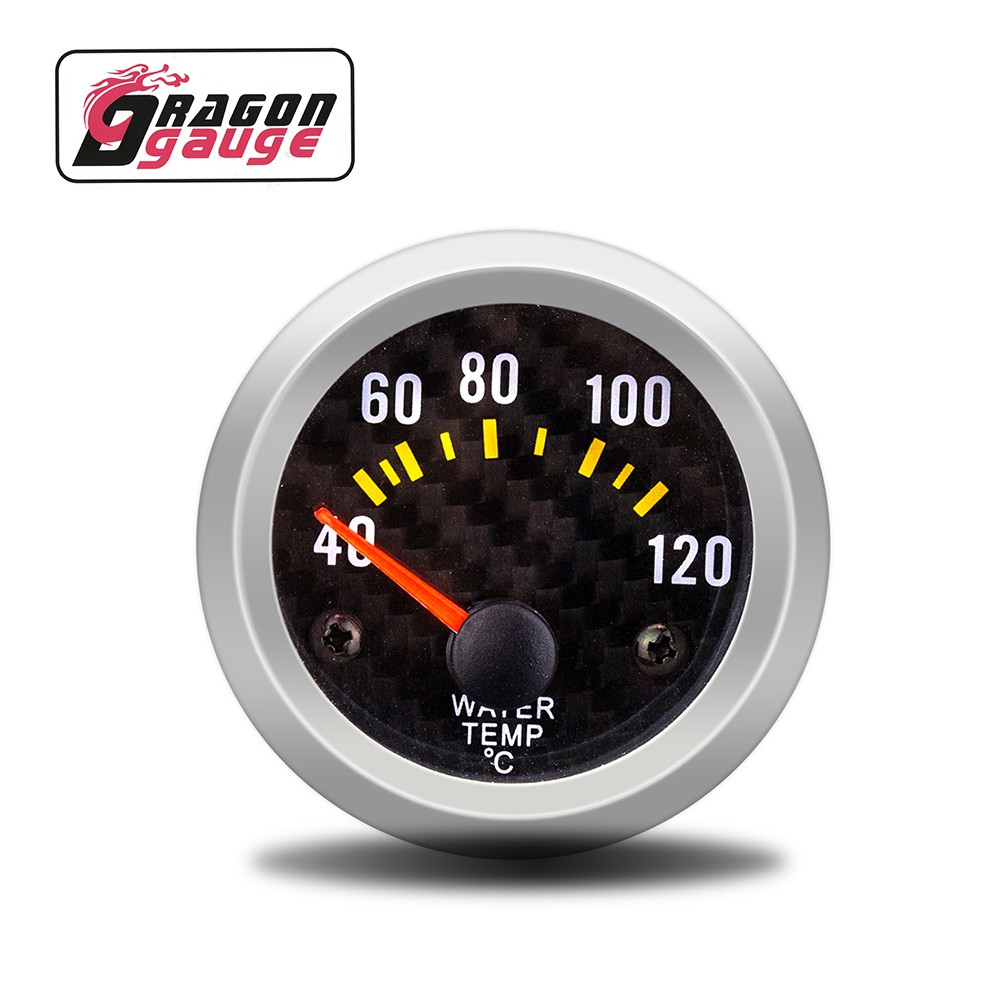DRAGON GAUGE 52mm Auto Water Temp Gauge With Water Sensor Car Water