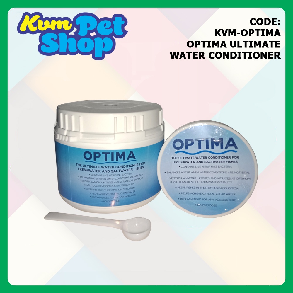 Optima Ultimate Water Conditioner for aquarium Nitrifying Bacteria 100g