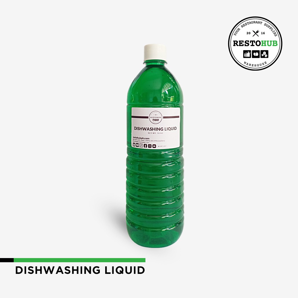Restohub Dishwashing Liquid (1 Liter) in a bottle Shopee Philippines