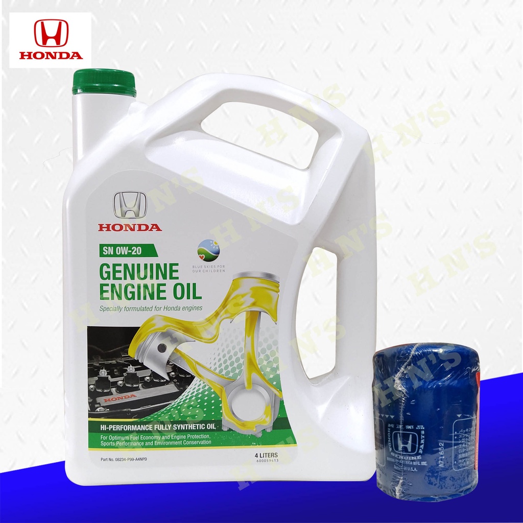 Honda Genuine Motor Oil SN 0W20 ( 1 Gallon ) Fully Synthetic Oil