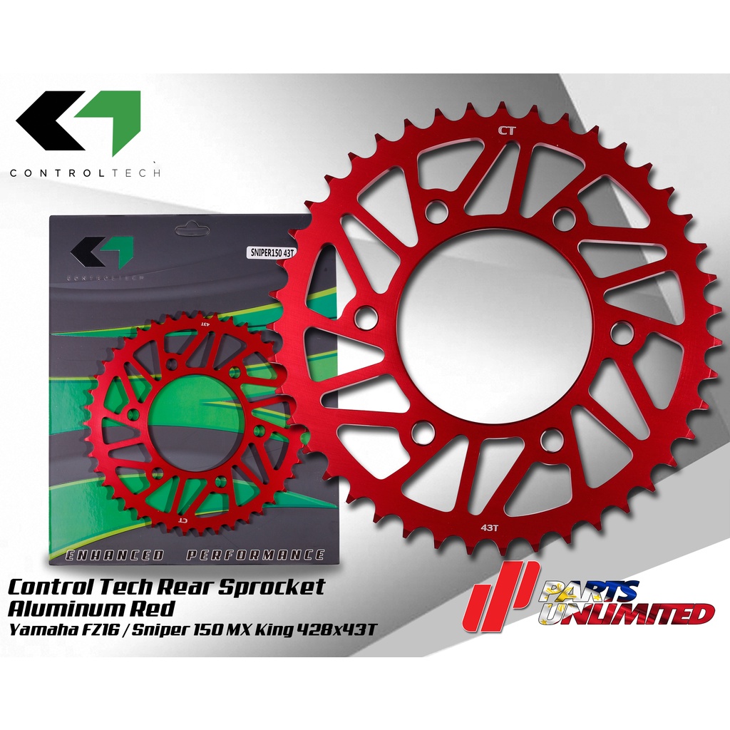 CONTROL TECH ENHANCED PERFORMANCE SPROCKET (SNIPER 150) Shopee