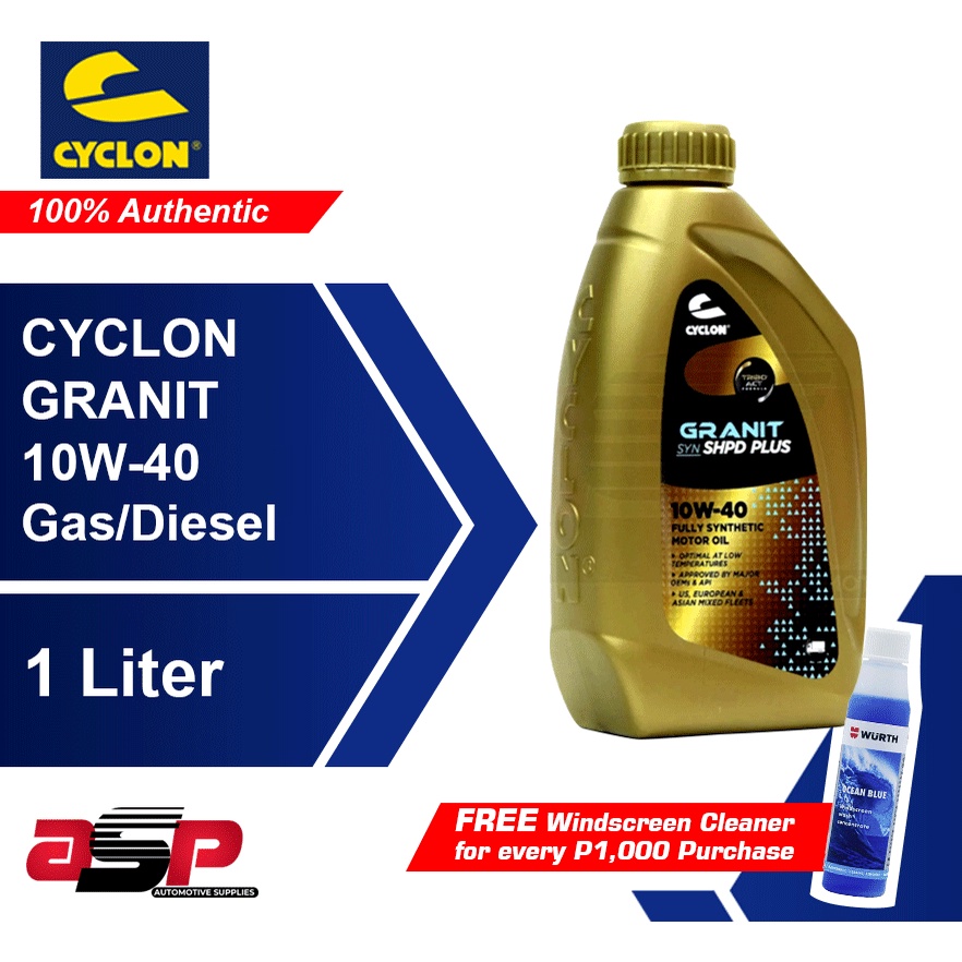 CYCLON Granit SYN SHPD Plus 10W40 Full Synthetic Engine Oil For Diesel