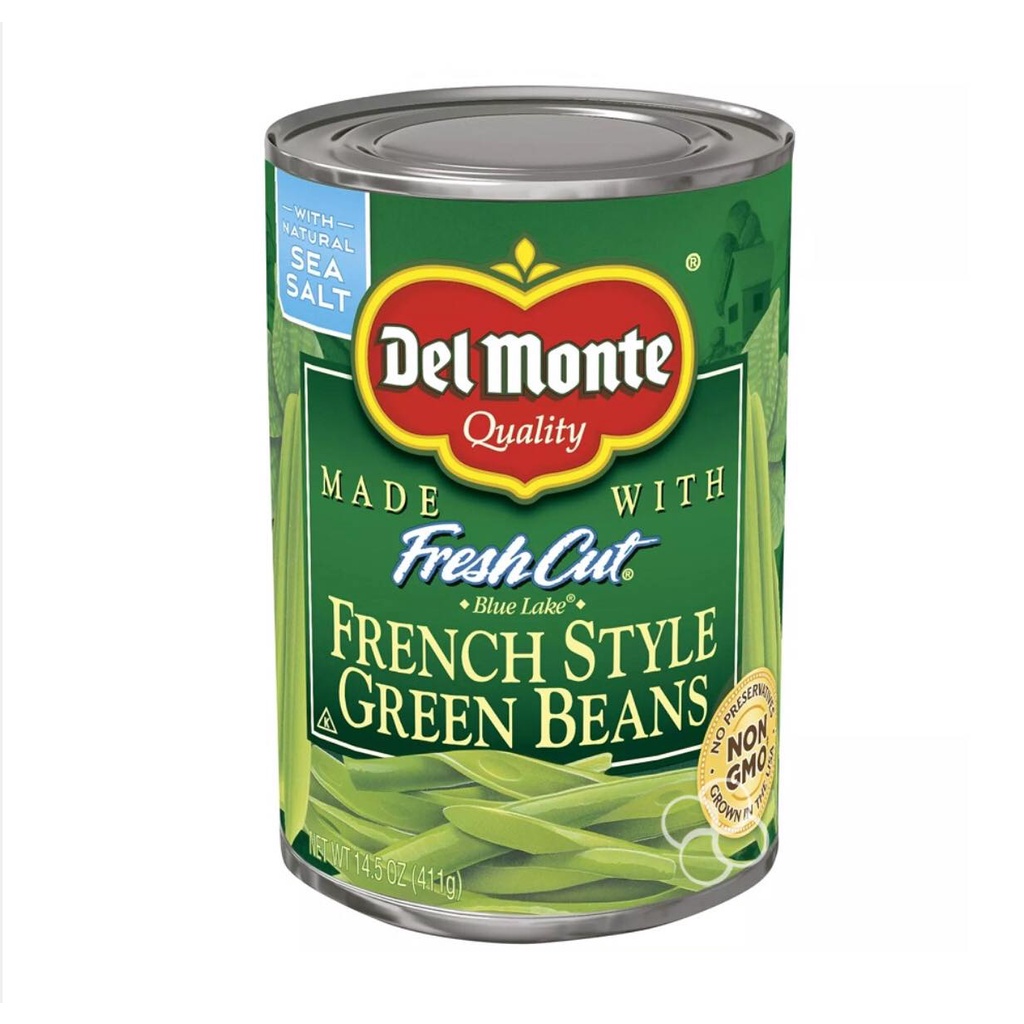 Del Monte Fresh Cut French Style Green Beans 411g Shopee Philippines