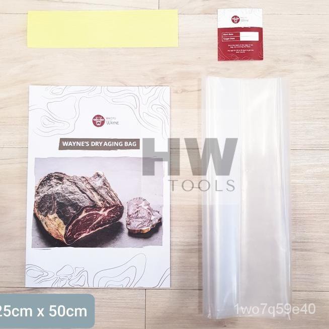 Wayne's DRY AGE BAG DRY AGING BAG STEAK WAGYU BEEF 1 PC UMAI DRY AGE