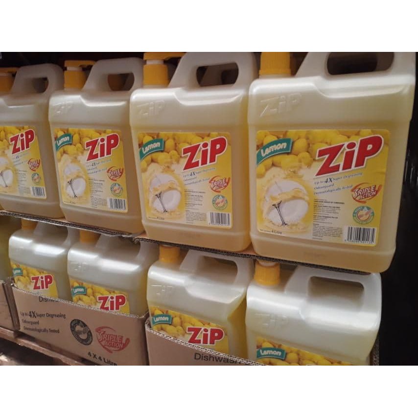 New Arrival Zip Dishwashing Liquid 4L Shopee Philippines