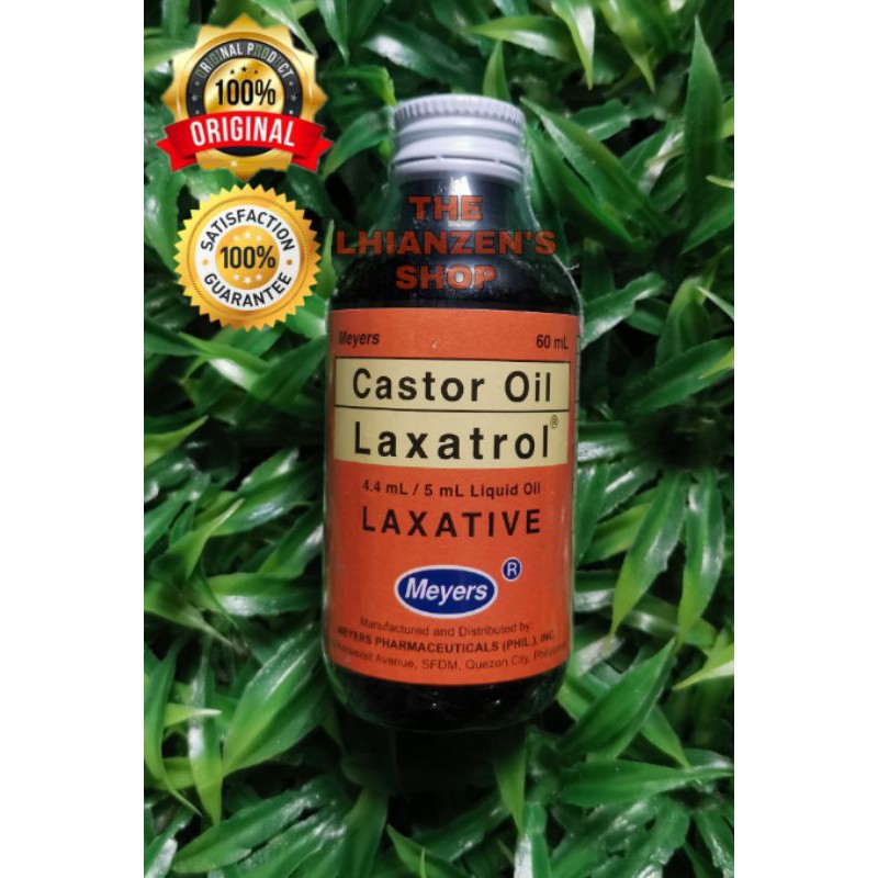 MEYERS Castor Oil Laxative/Purgative 60ML (Sweet Orange Flavor