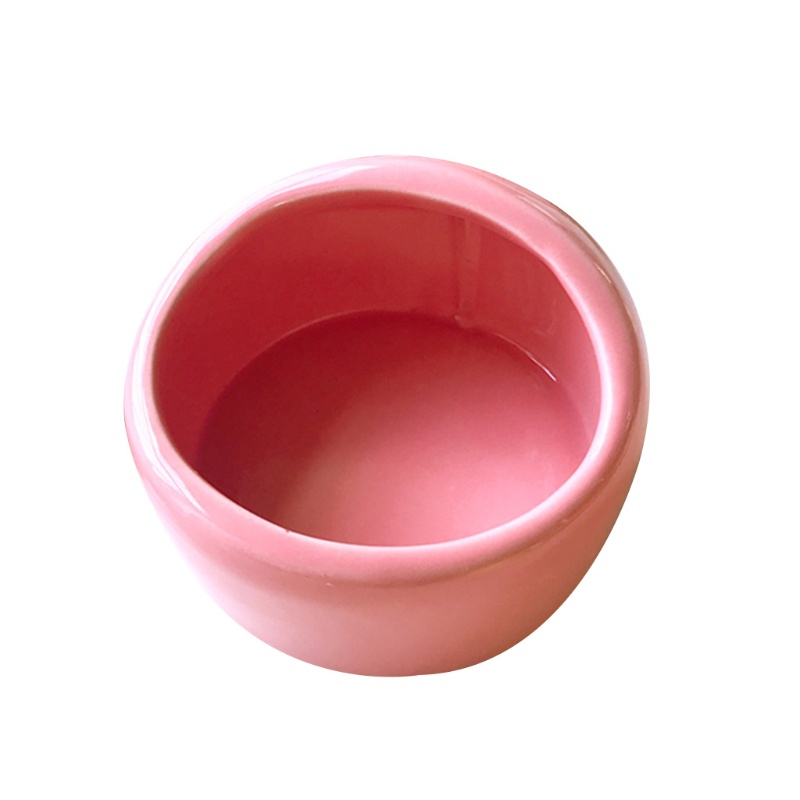 Hamster Bowl Ceramic Guinea Pig Water Bowl Small Animal Food Dish for