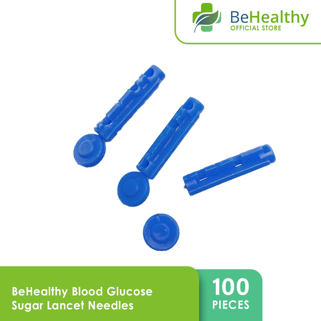 BeHealthy Blood Glucose Sugar Lancet Needles 100 pcs Shopee Philippines