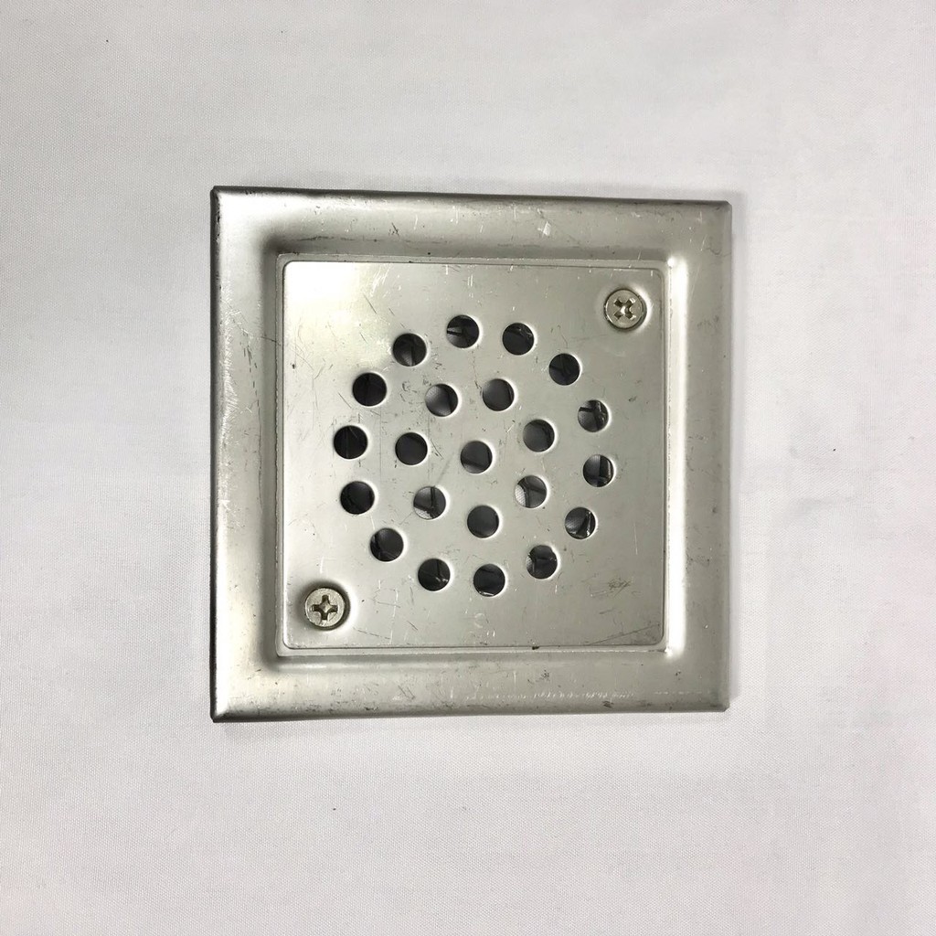 Powerhouse HiGrade Stainless Floor Drain Strainer 4″ x 4″ Shopee Philippines