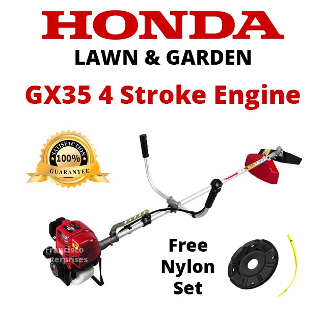 Honda Grass Cutter GX35 4 Stroke Lawn Mower Brush Cutter Shopee