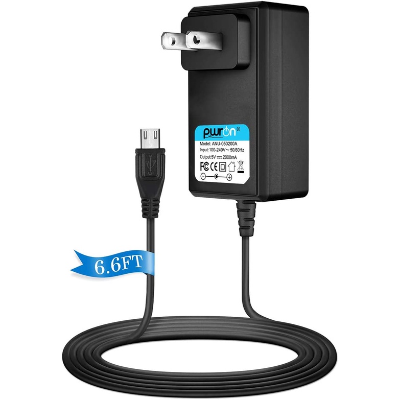 6.6Ft Roku Micro Usb Power Adapter Compatible With For Roku Express