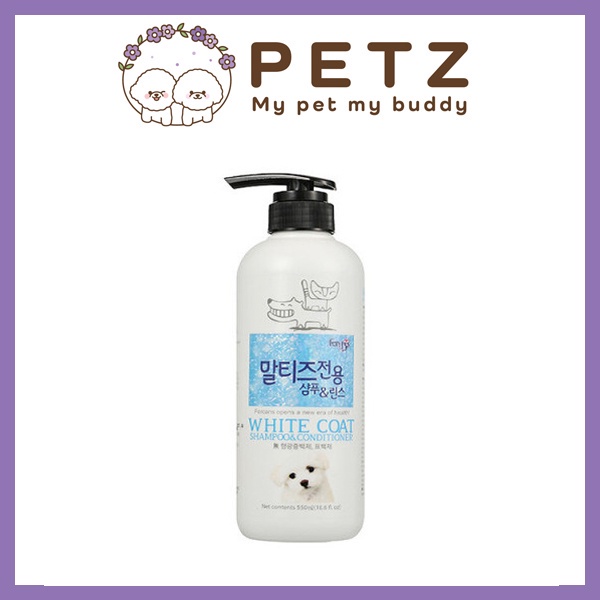 KOREAN DOG & CAT SHAMPOO & CONDITIONER FOR MALTESE AND OTHER BREEDS