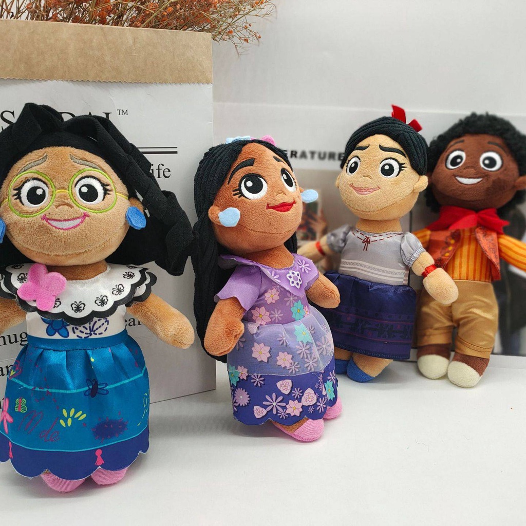Disney Encanto Plush Toys Mirabel Alma Madrigal Bruno Stuffed Dolls