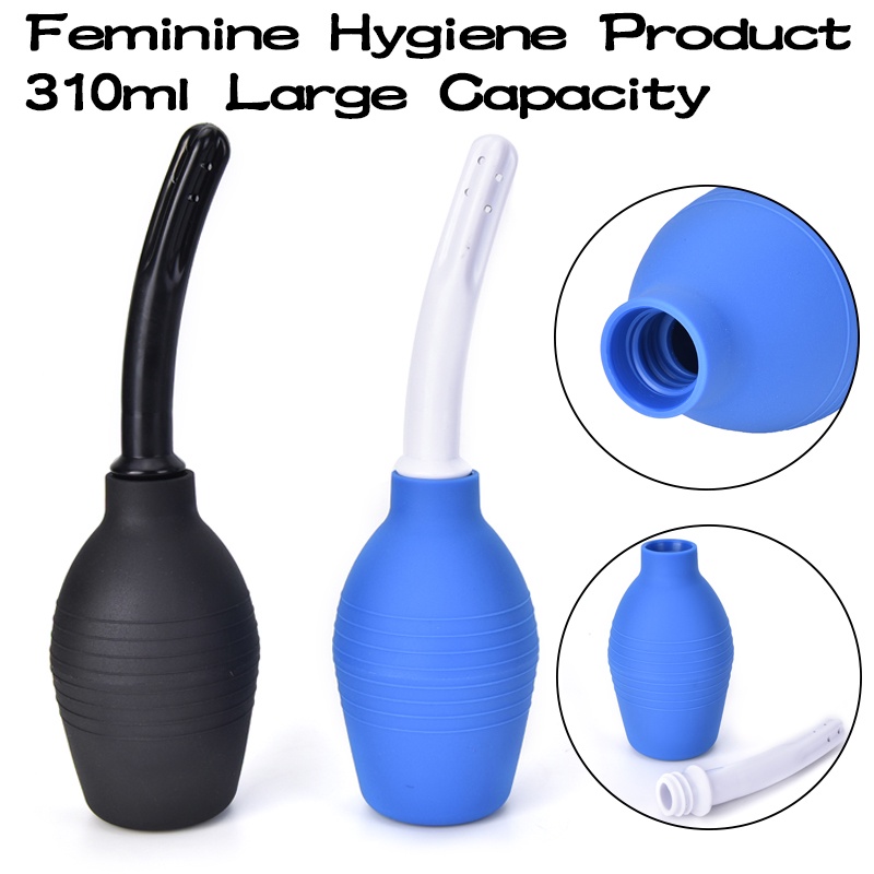 Feminine Hygiene Product 310ml Large Capacity Cleaner Rectal Enemator Enema Syringe Stream