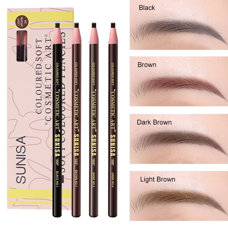 Sunisa Eyebrow Pencil Colored Soft Cosmetic Art Eyebrow Pencil Shopee