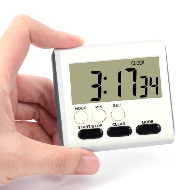 alarm clock 24 Hour Large LCD Digital Timer/ Cooking Timer