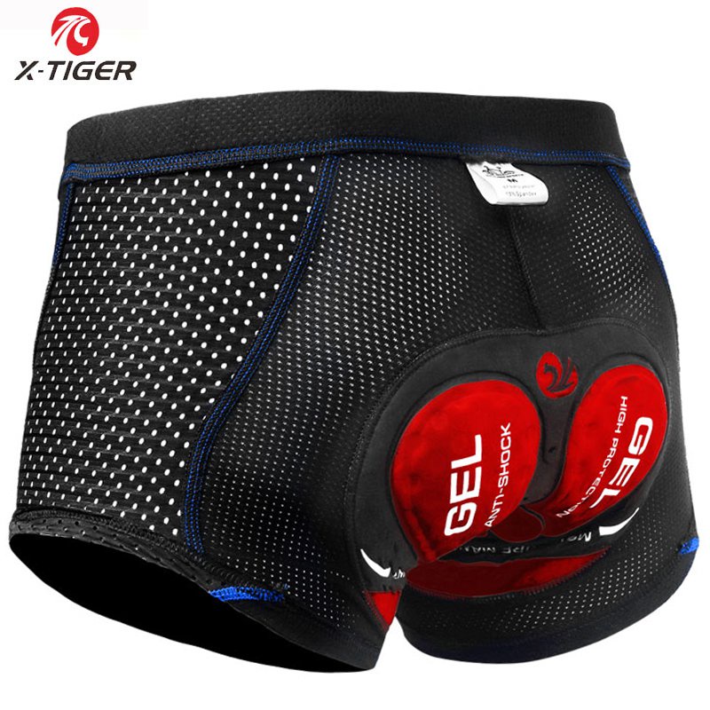 【Lowest price】XTIGER Pro 5D Gel Pad Cycling Shorts Men Downhill MTB