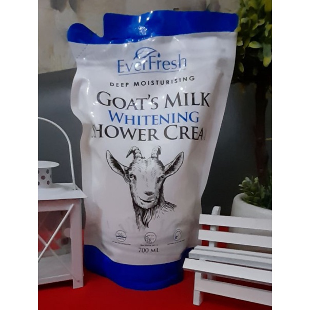 Everfresh Goat's Milk Whitening Shower Cream/Body Shampoo (IMPORT FRM