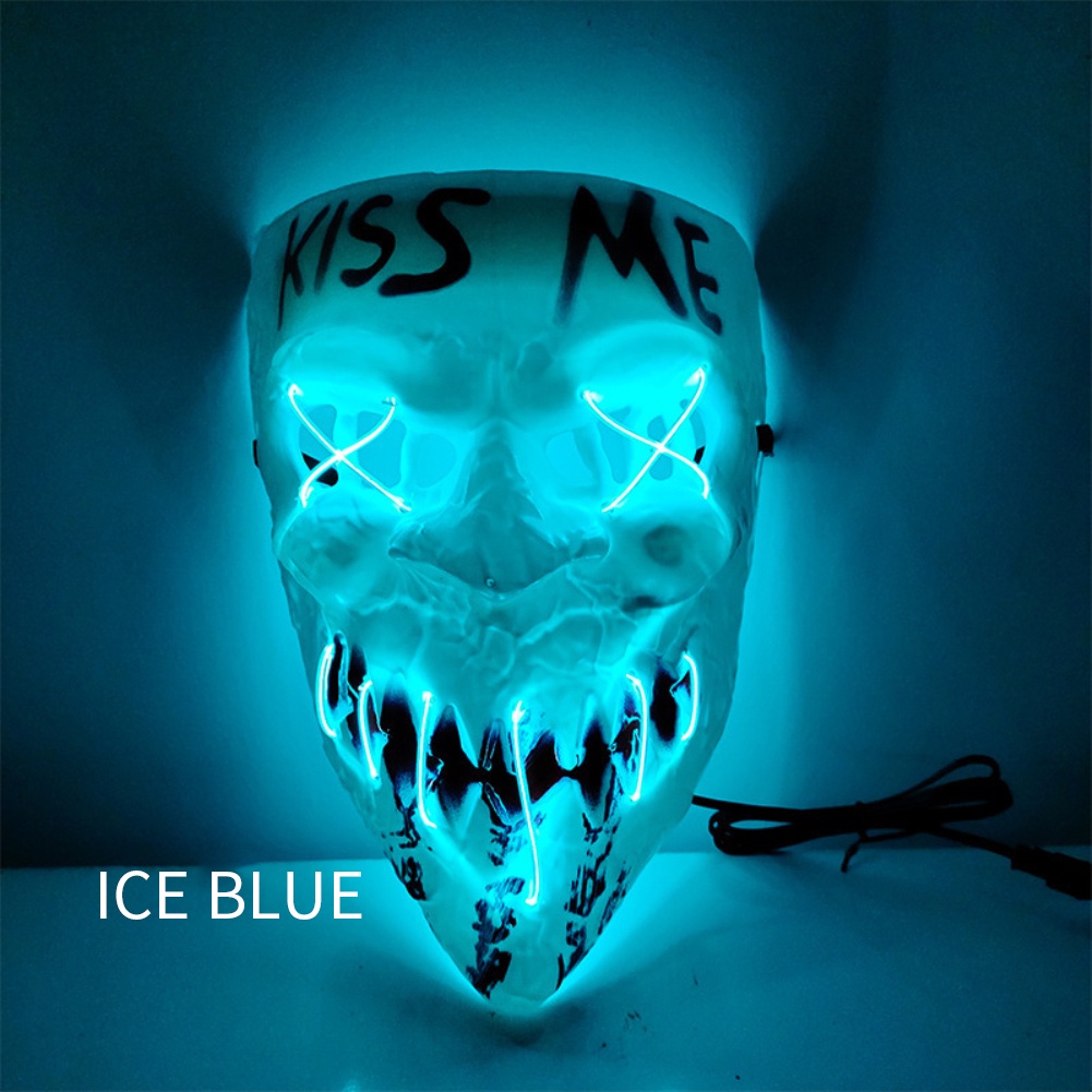 Halloween Depointer Scary Halloween Anarchy God EL Rave Party Purge