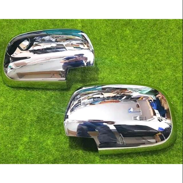 Side Mirror Chrome Cover for Toyota Fortuner 20052011 Shopee Philippines