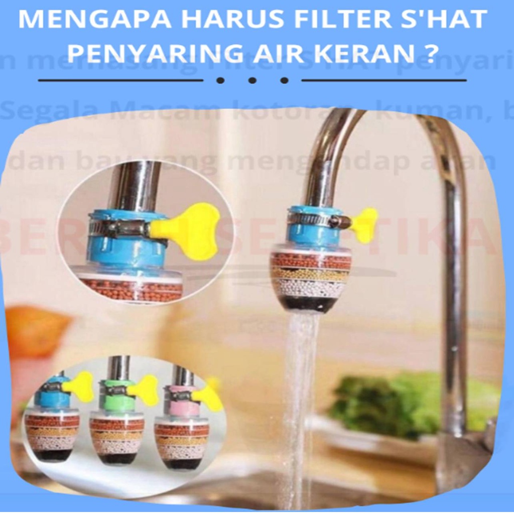 MESIN J3 Cloudy Water Filter Bathroom Faucet Drinking Well Aquarium