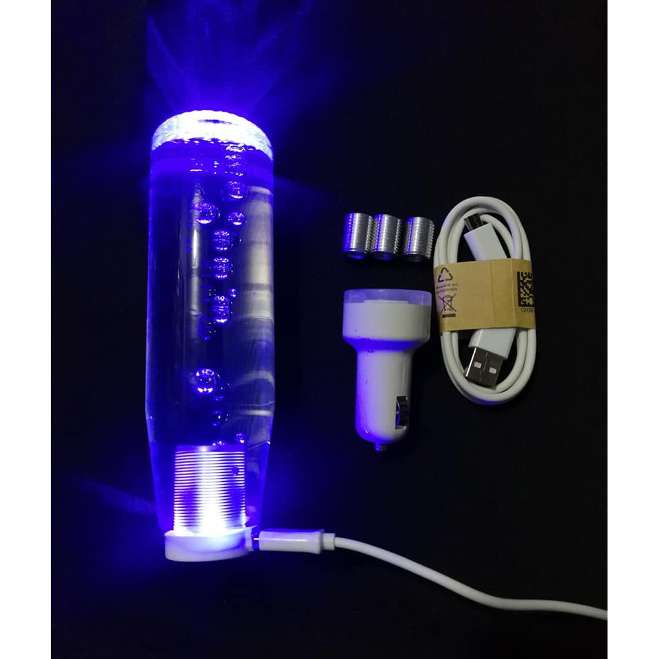 Universal Bubble Shift knob with LED ( Blue) Shopee Philippines