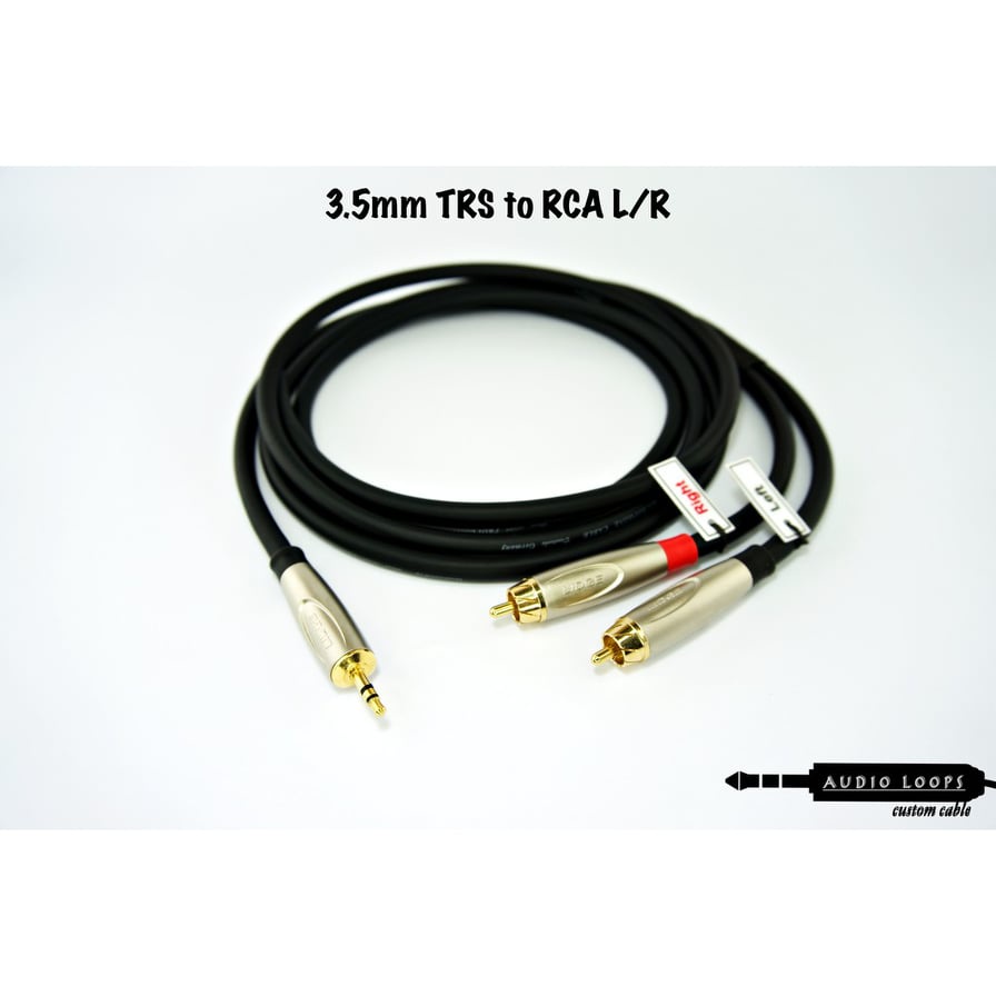 3.5mm Baby Stereo to RCA Left and Right,Audio Loops Affordable
