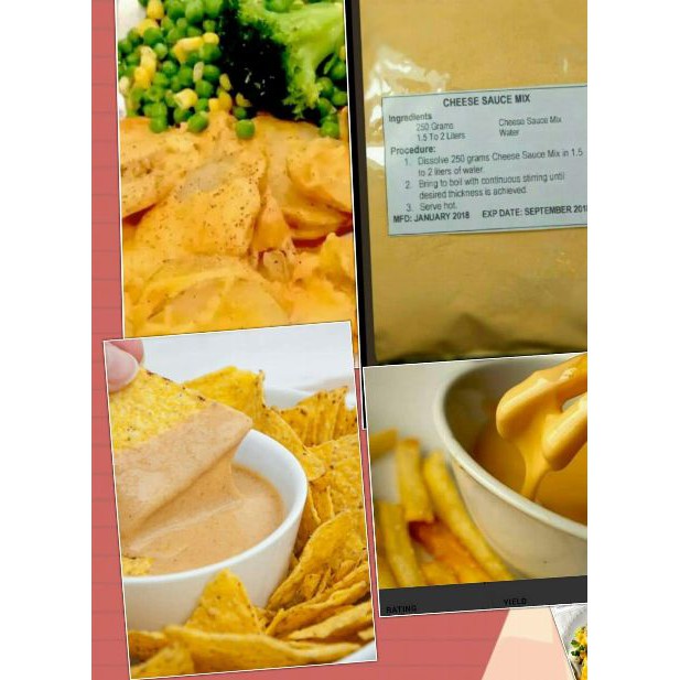 Cheese Sauce Mix Powder 250 Grams Shopee Philippines
