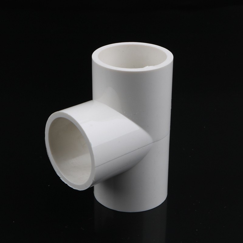 PVC Tee Connector DIY PVC Pipe Joint 3Way T PVC Pipe Fitting Connector