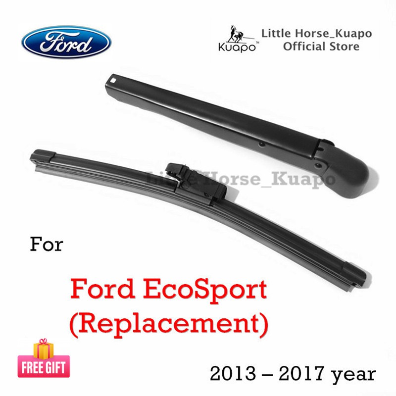 (Kuapo) Ford EcoSport Rear Wiper Assembly (Set/Arm/Blade/Nut Cover Cap