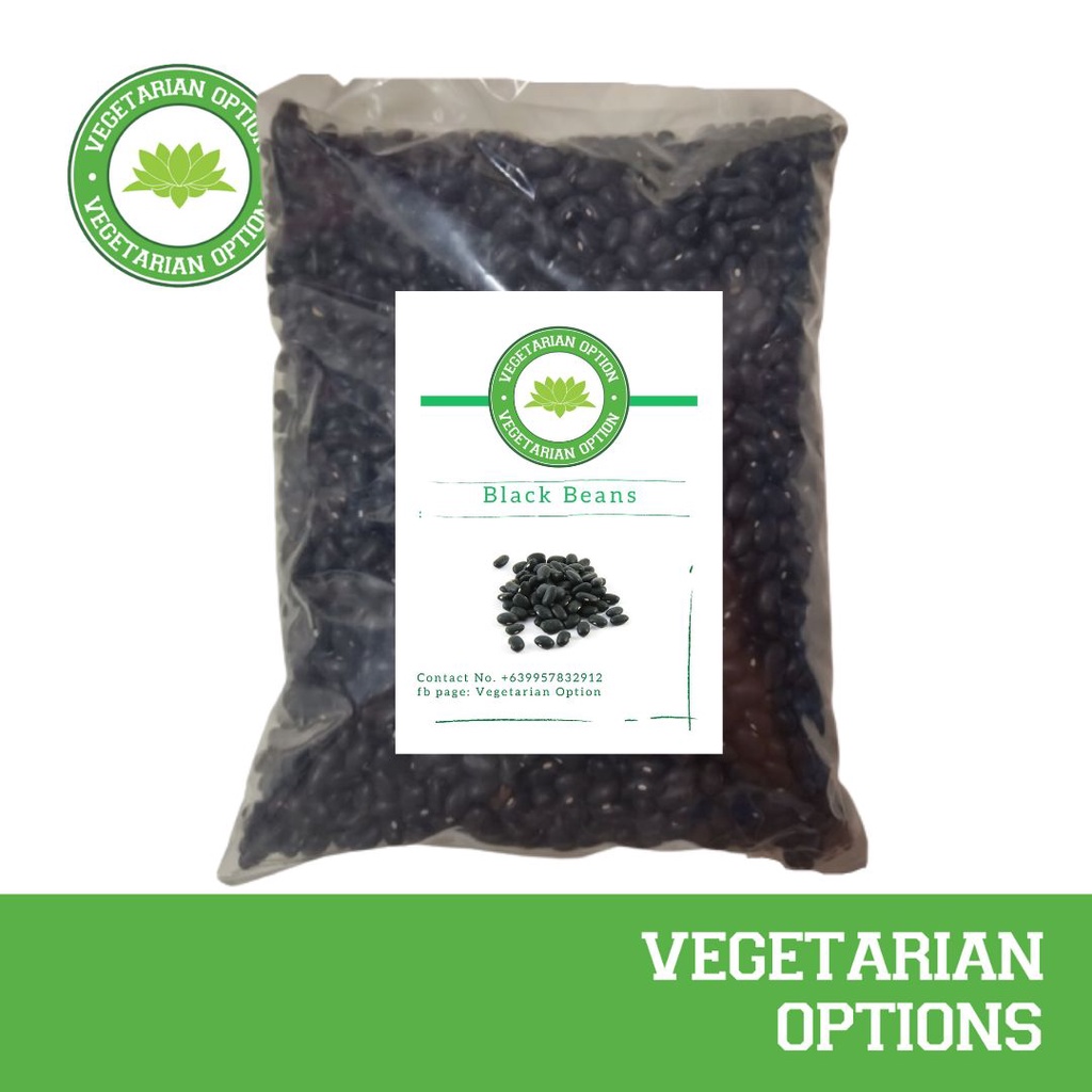 Whole Dried Black Beans / Black beans / Black Turtle Beans 250g 1kg