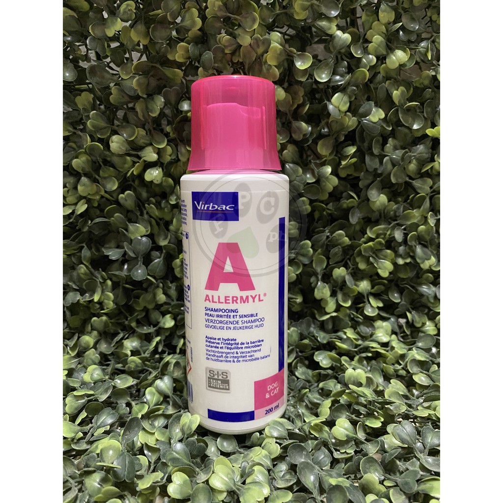 Virbac ALLERMYL (Piroctone Olamine) Medicated Shampoo 200ml Shopee