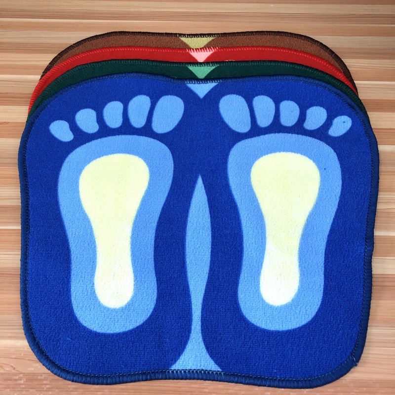 UD Footprint Bath Toilet Mat Area Rug Carpet Doormat Floor Mat