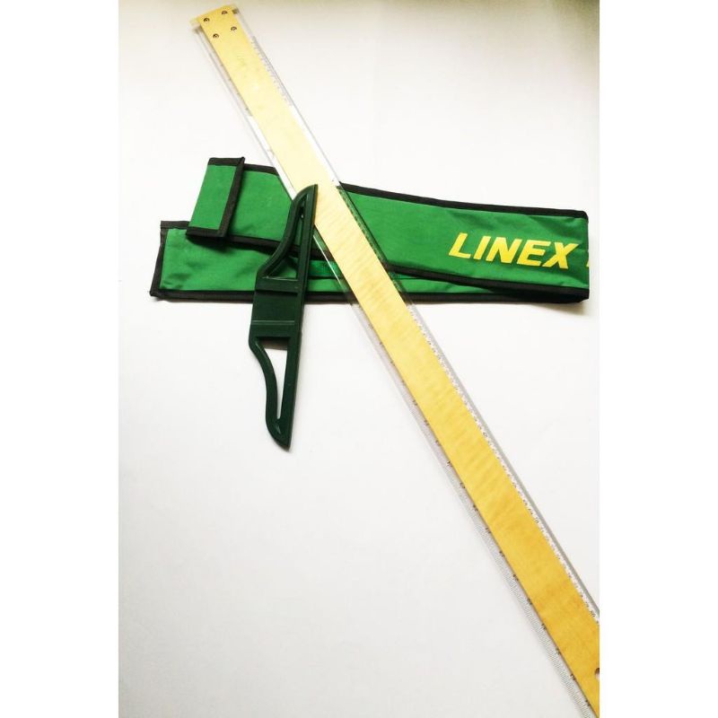 LINEX TSquare ruler with detachable head with Bag Acrylic and wood