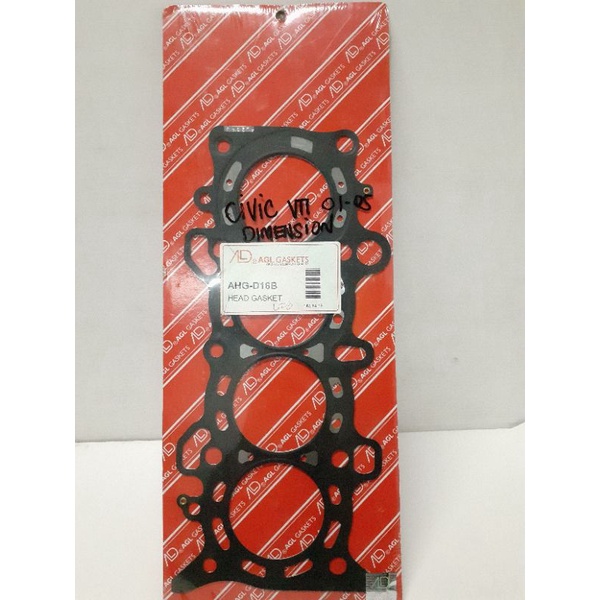AGL CYLINDER HEAD GASKET HONDA CIVIC VTI /DIMENSION '01'05 (STEEL