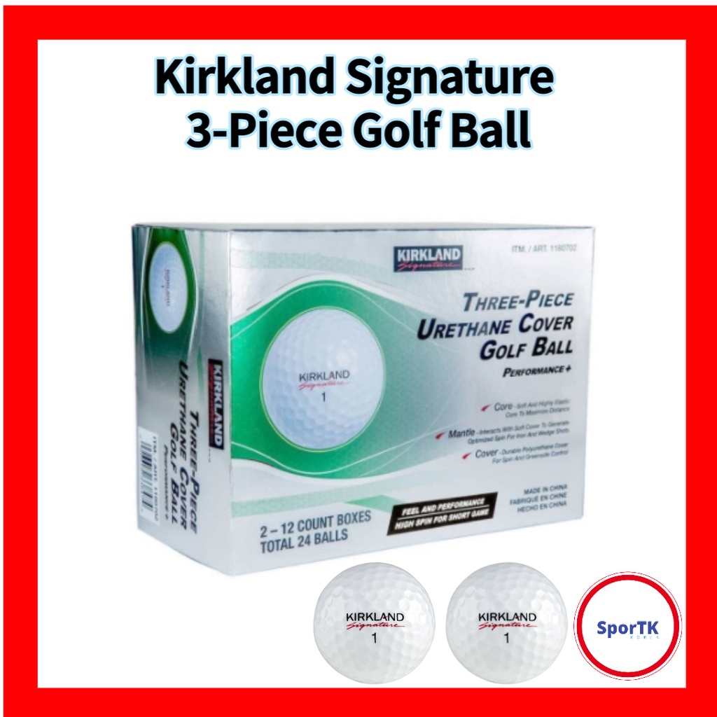 Kirkland Signature Golf Balls 3piece White (6p/12p) Shopee Philippines