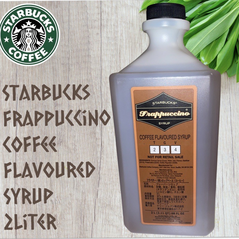 Starbucks Frappuccino Coffee Flavoured Syrup 500ml Shopee Philippines
