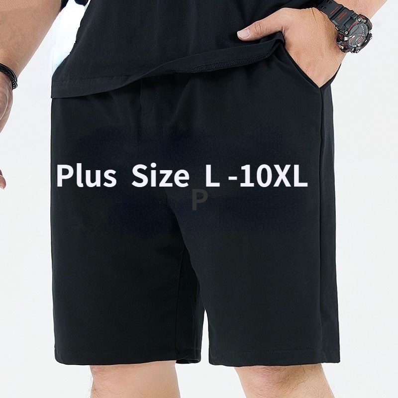 Men's Plus size shorts 10XL stretch thin men's quickdrying shorts