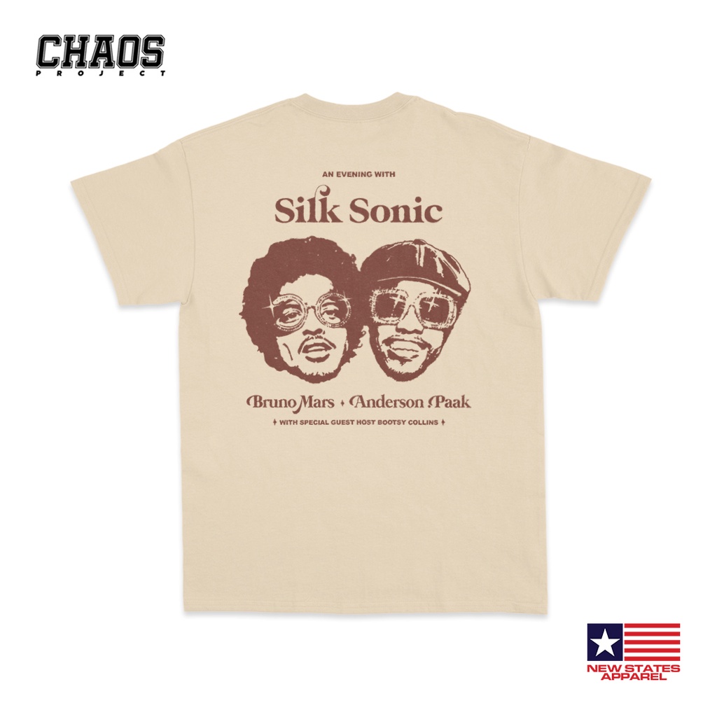 Bruno Mars Silk Sonic II Music T shirt Shopee Philippines