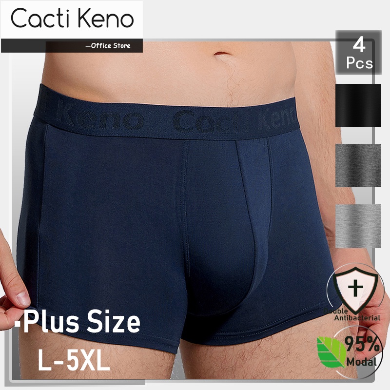 Cacti Keno Adult Men's boxer briefs 4 in 1 Men's Modal Underwear men's