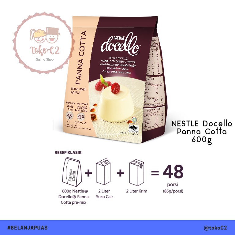 Nestle Docello Panna Cotta 600g Shopee Philippines
