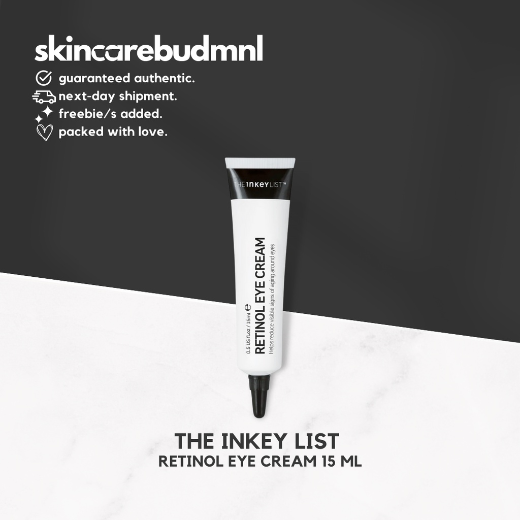 The Inkey List Retinol Eye Cream 15 ml by skincarebudmnl Shopee