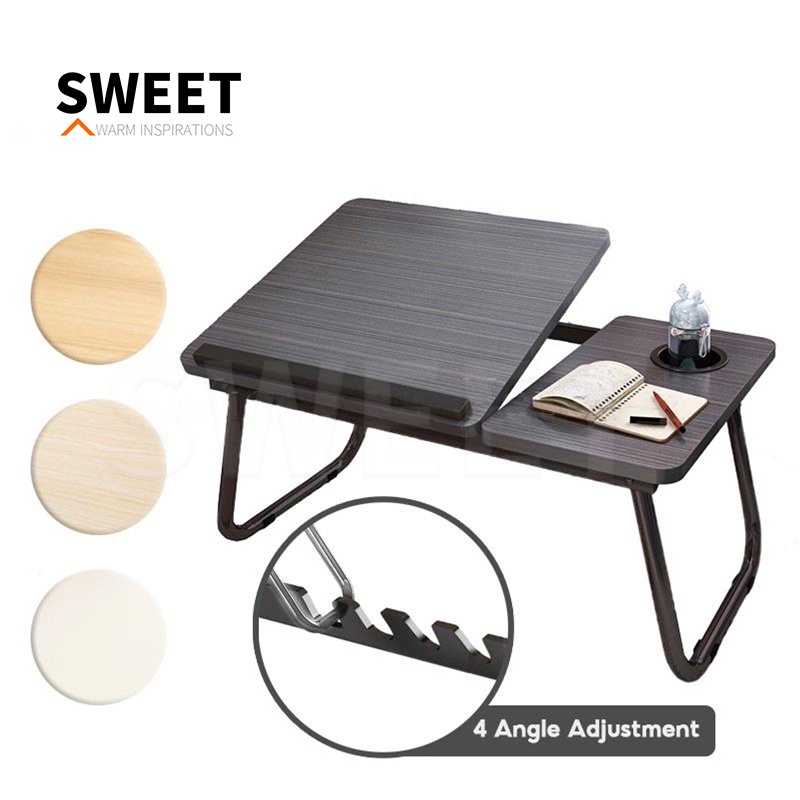 Folding desk Folding laptop desk Portable sofa desk 55 * 32 * 25CM